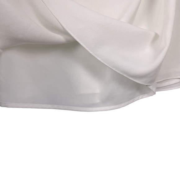 CECE CHARLOTTE WHITE BLACK RUFFLE BUST BOW LOLITA COCKTAIL MINI DRESS - Picture 10 of 13